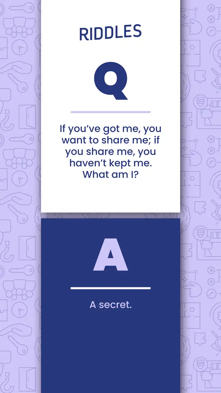 Riddles  Opportunity