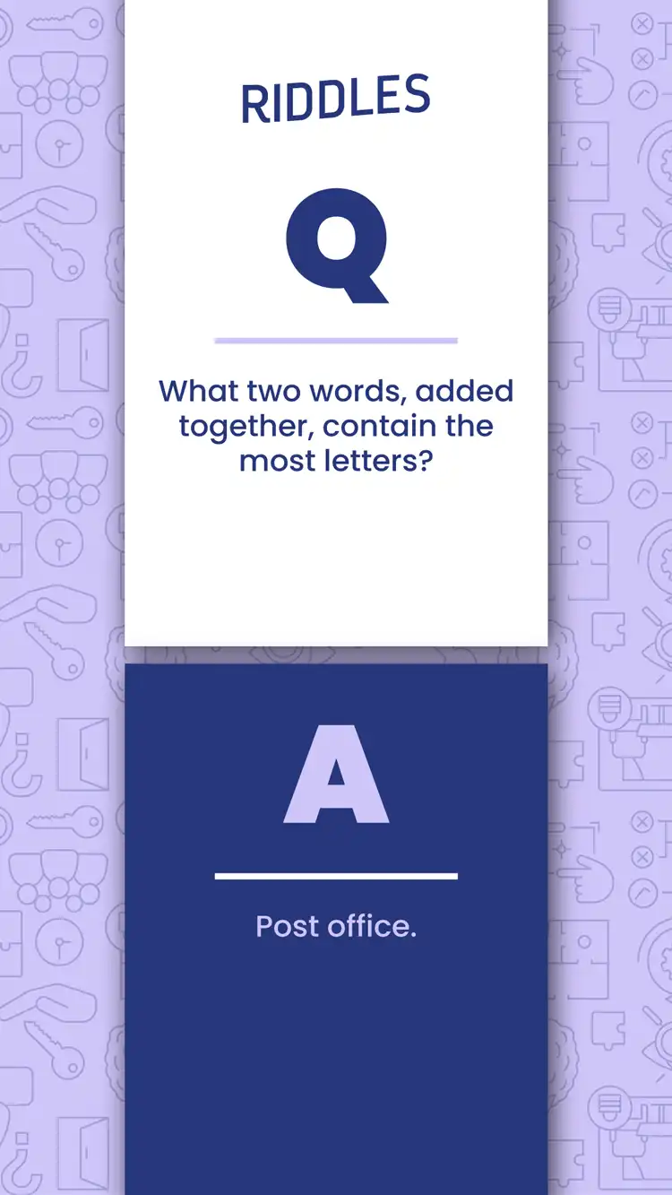 Riddles  Post Office