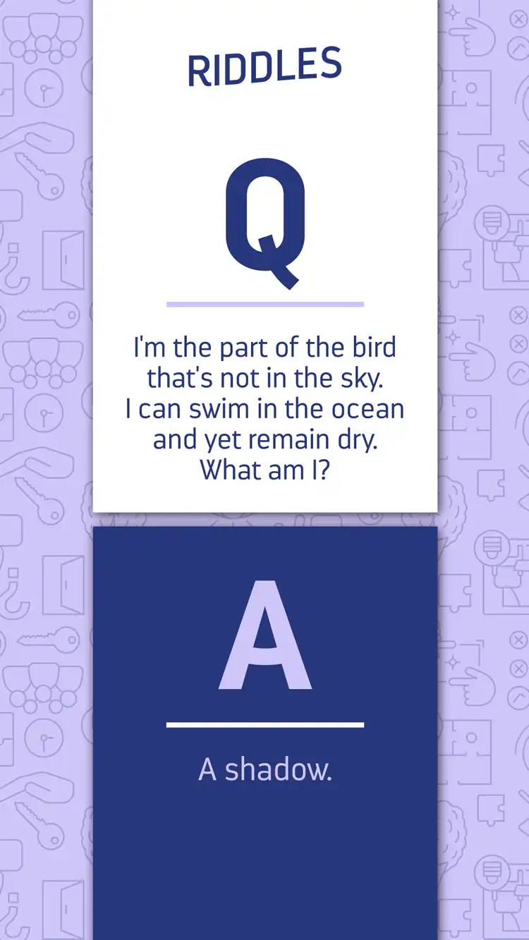 Riddles  Shadow