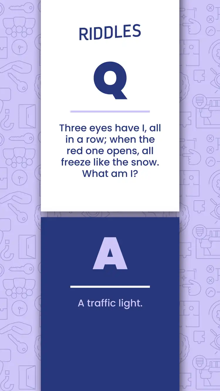 Riddles  Traffic Light