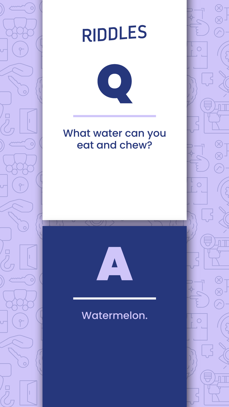 Riddles  Watermelon