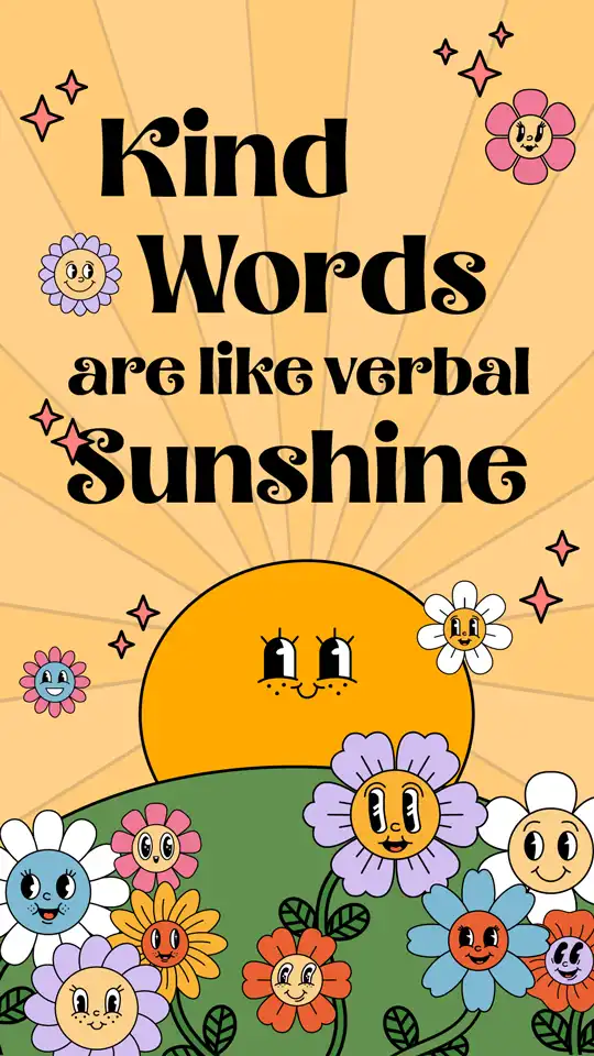 Be Kind  Verbal Sunshine