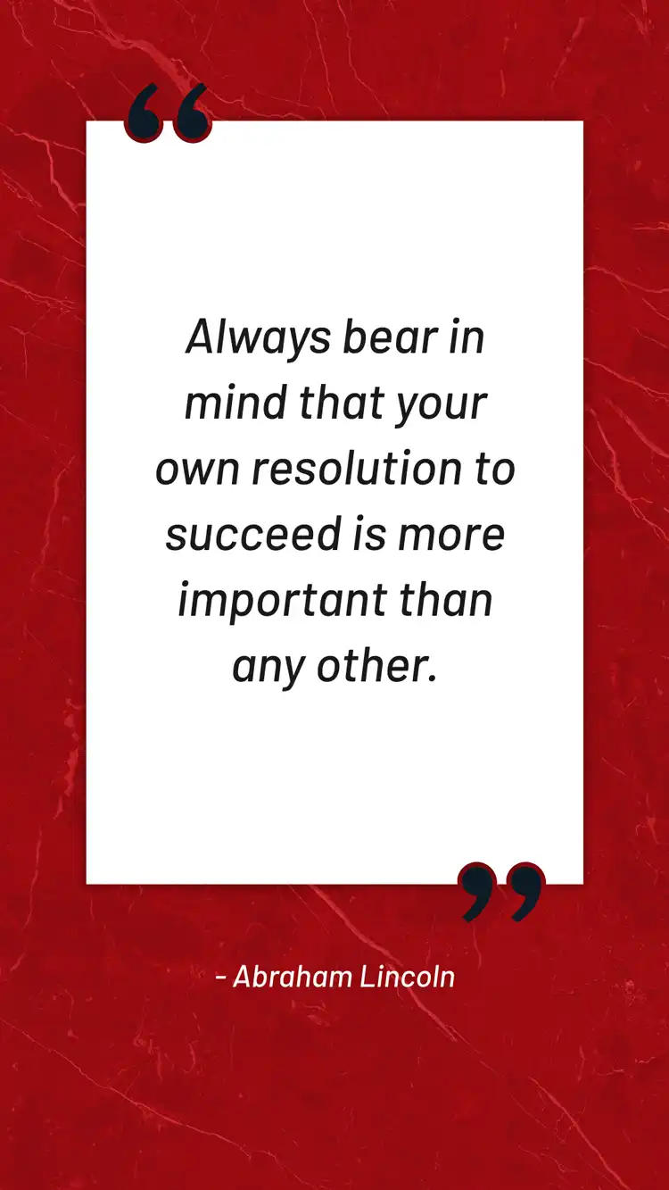 Daily Inspiration  Abraham Lincoln