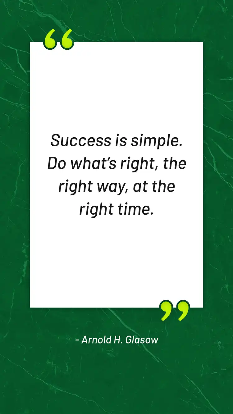 Daily Inspiration  Arnold Glasow