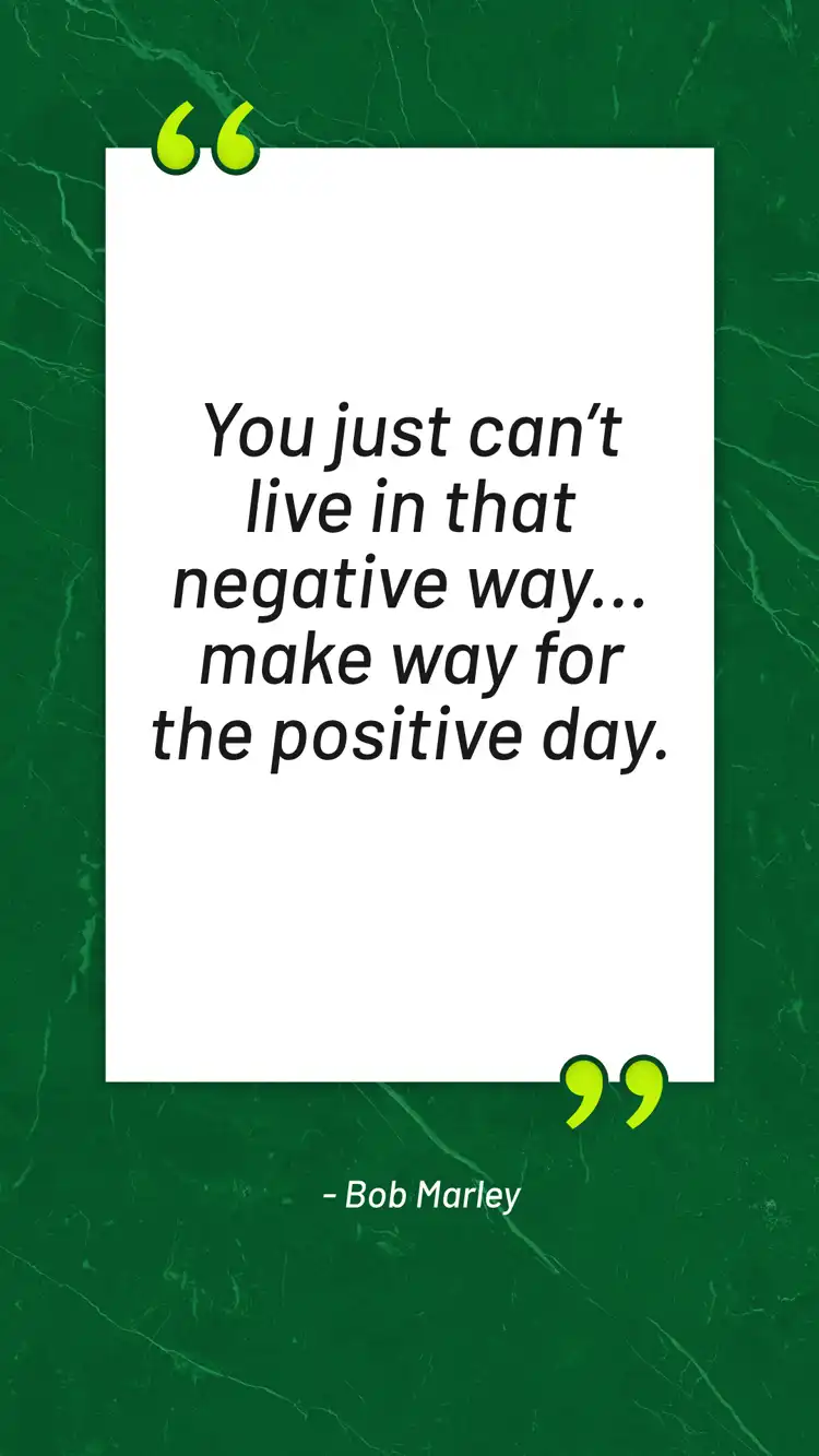 Daily Inspiration  Bob Marley