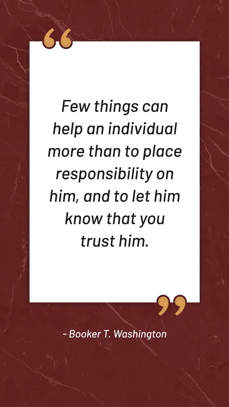 Daily Inspiration  Booker Washington