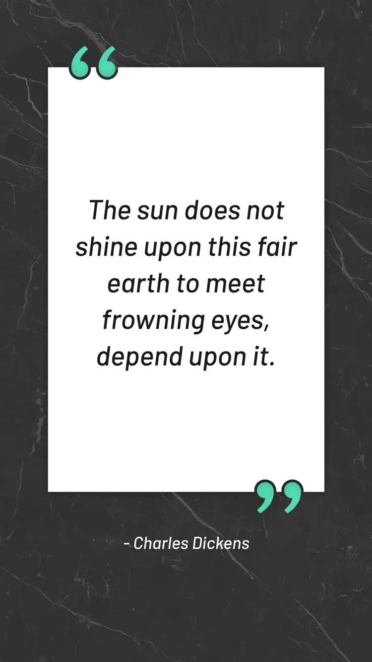 Daily Inspiration  Charles Dickens