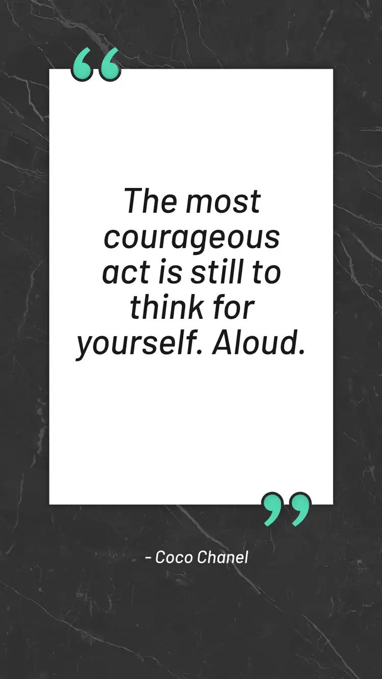 Daily Inspiration  Coco Chanel