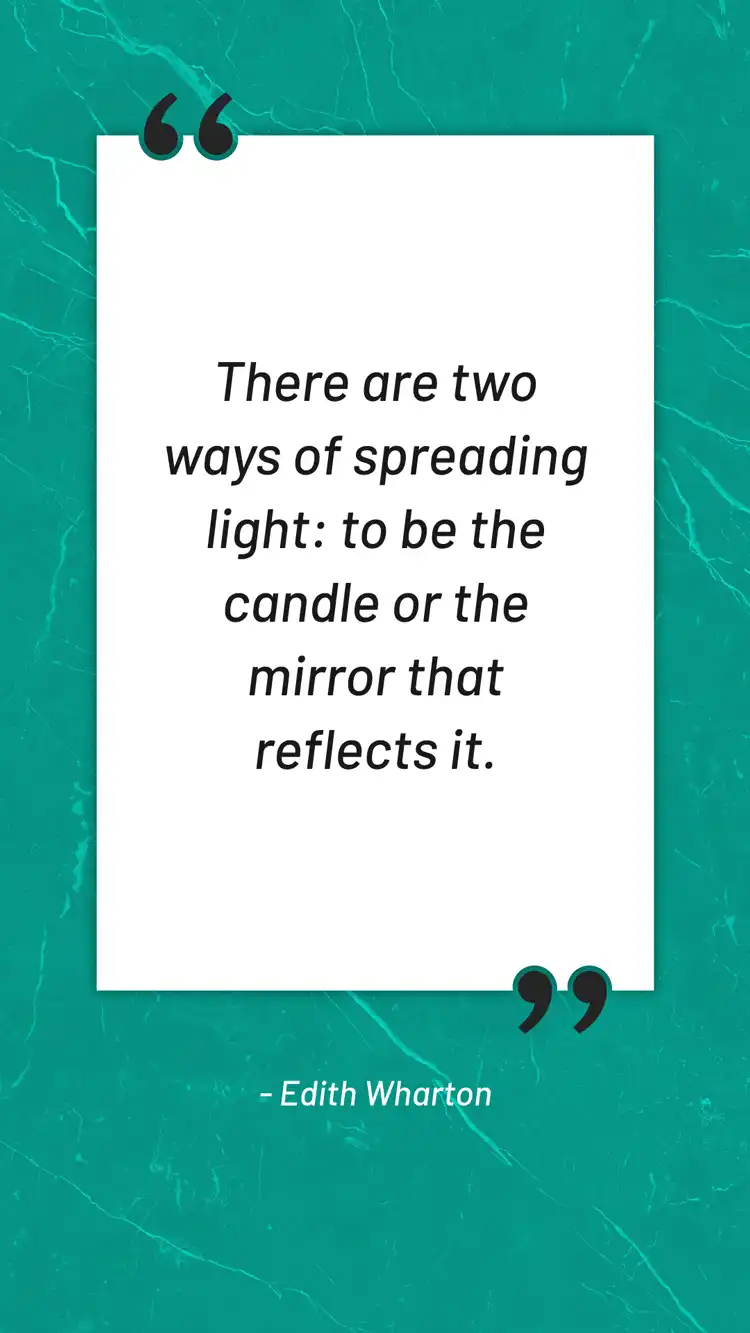 Daily Inspiration  Edith Wharton