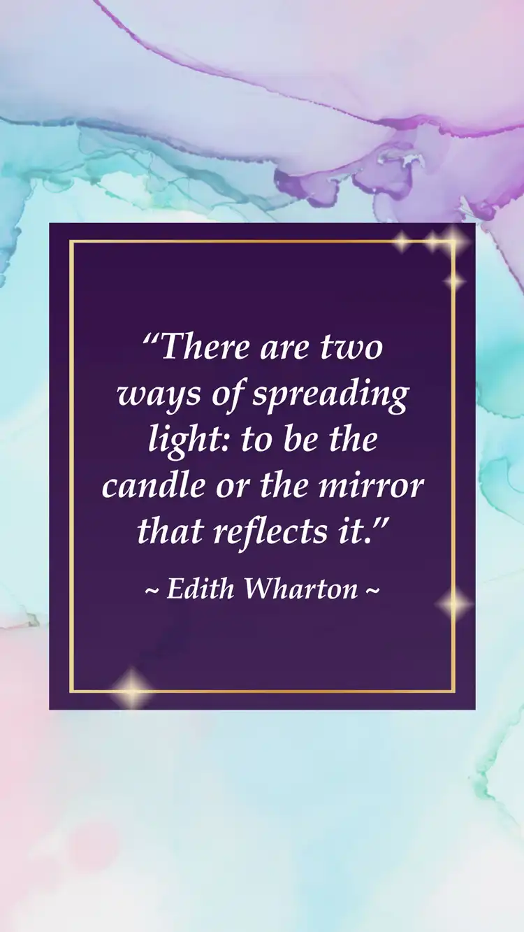 Daily Inspiration  Edith Wharton