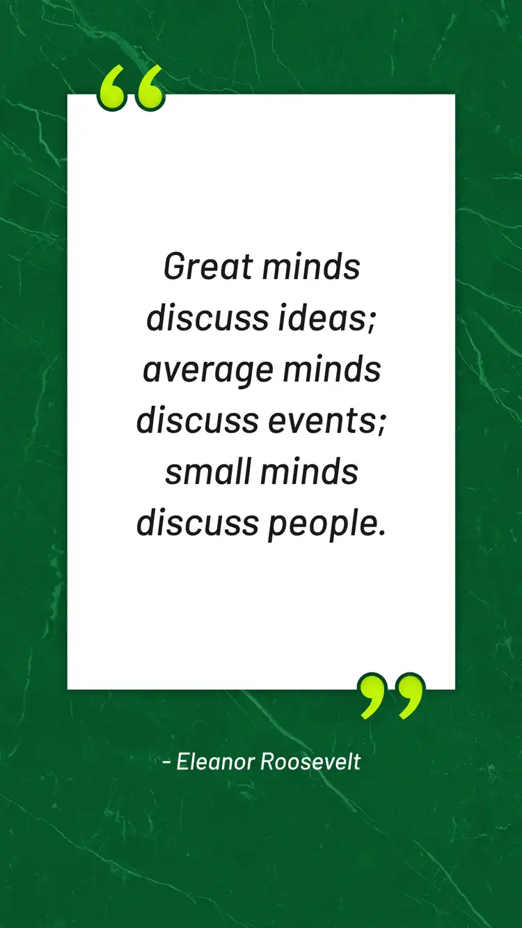 Daily Inspiration  Eleanor Roosevelt