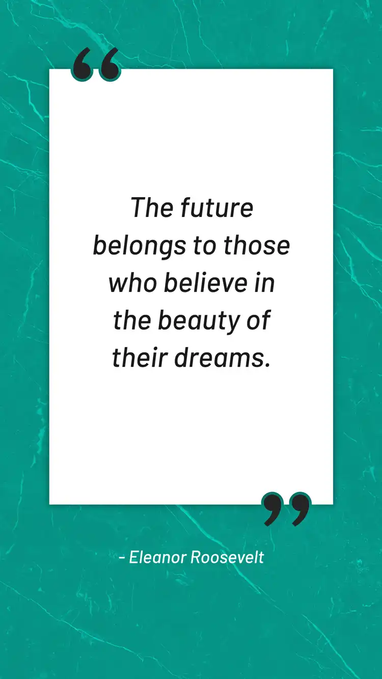 Daily Inspiration  Eleanor Roosevelt