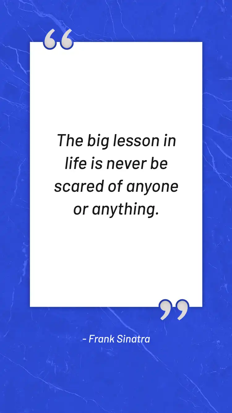 Daily Inspiration  Frank Sinatra