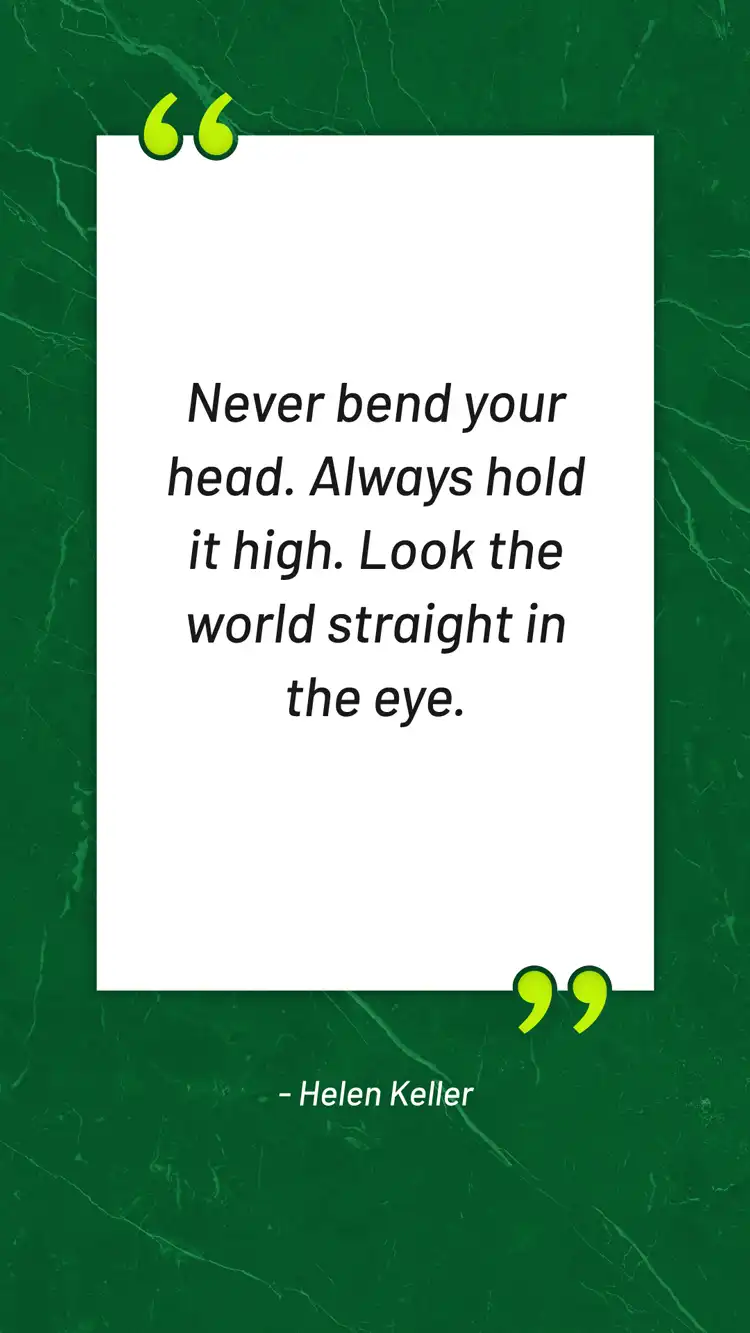 Daily Inspiration  Helen Keller