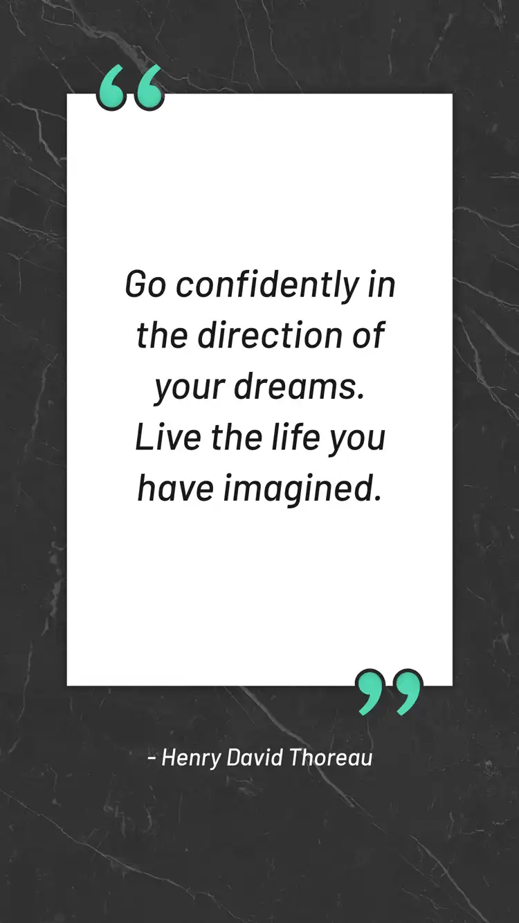 Daily Inspiration  Henry Thoreau