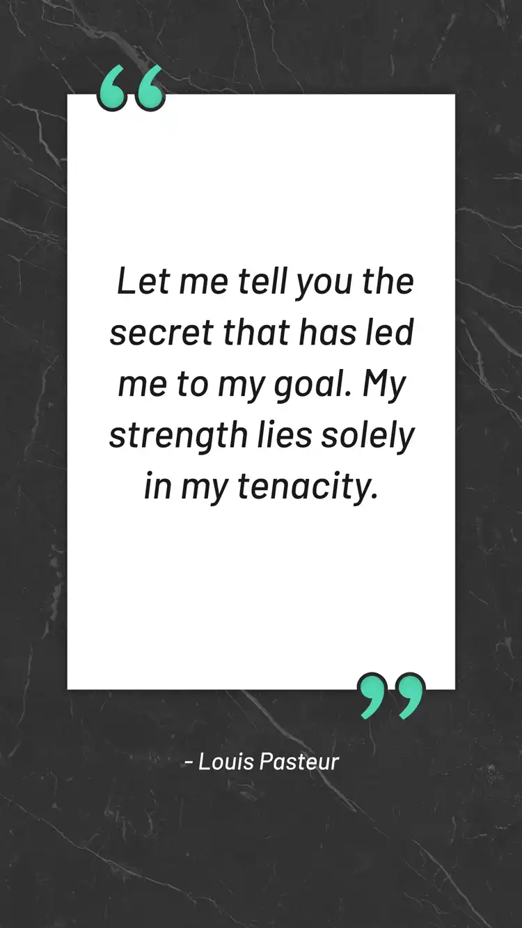 Daily Inspiration  Louis Pasteur