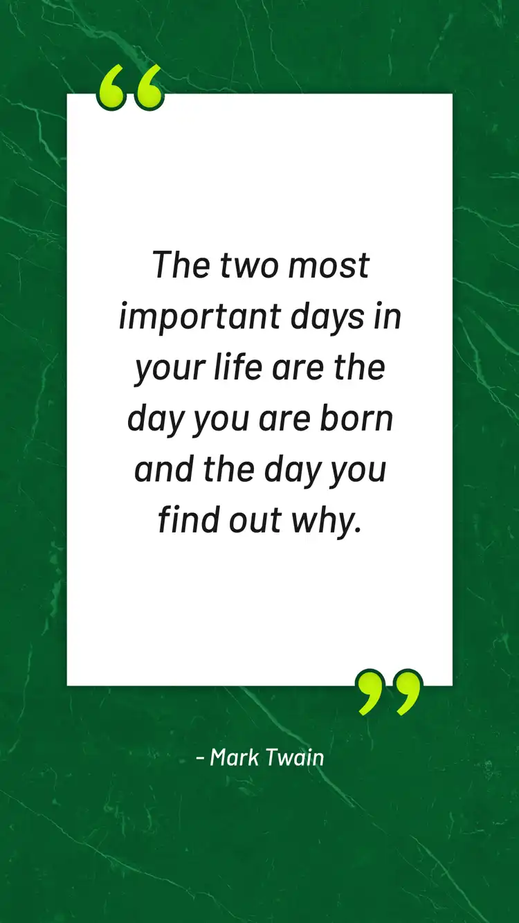 Daily Inspiration  Mark Twain