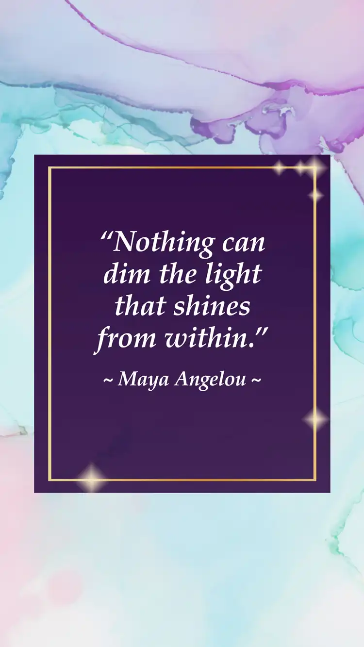 Daily Inspiration  Maya Angelou