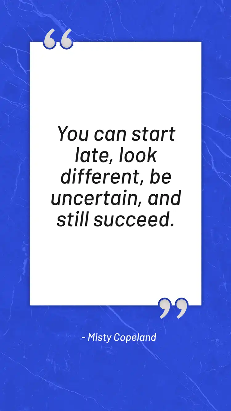 Daily Inspiration  Misty Copeland