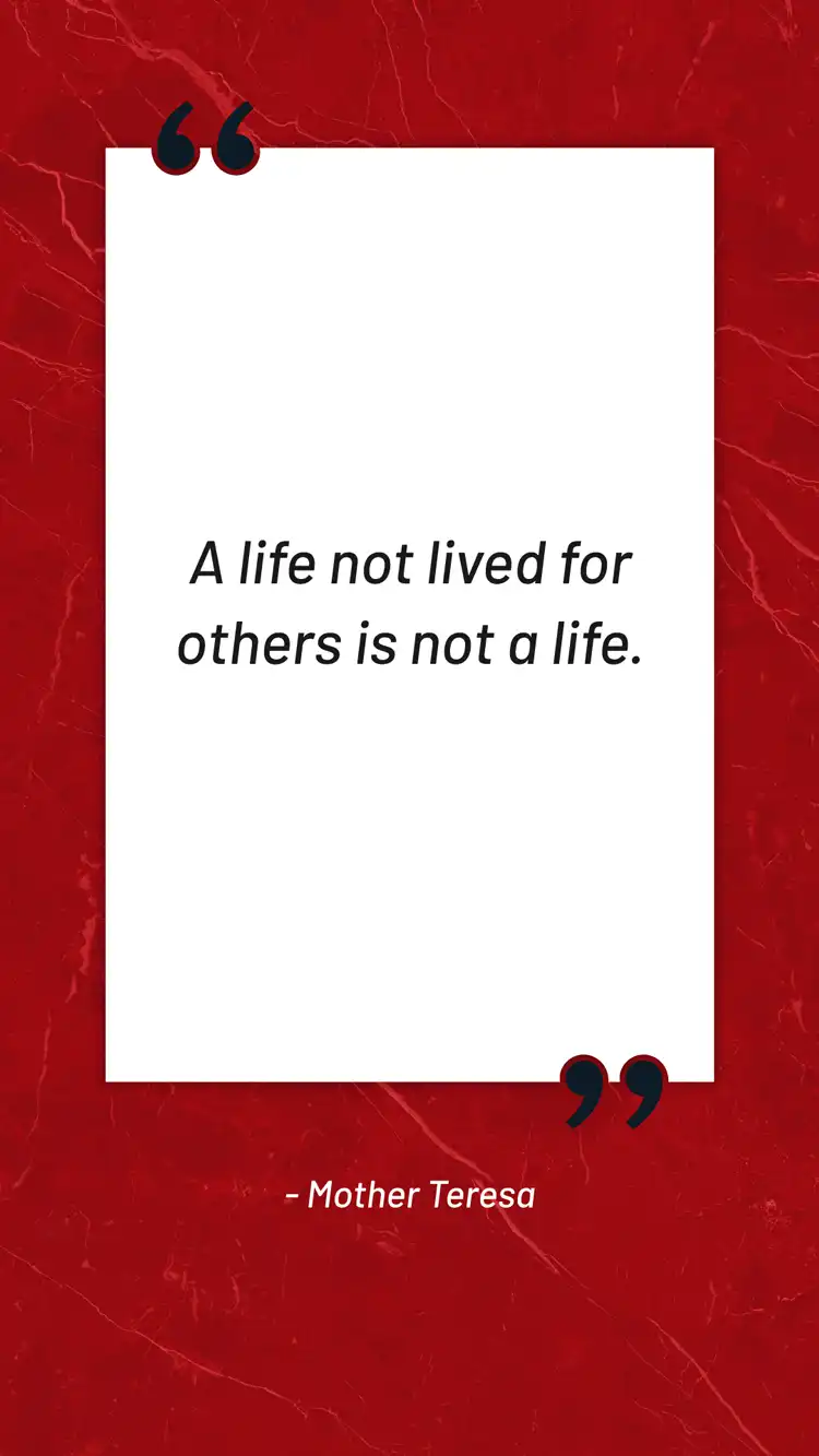 Daily Inspiration  Mother Teresa