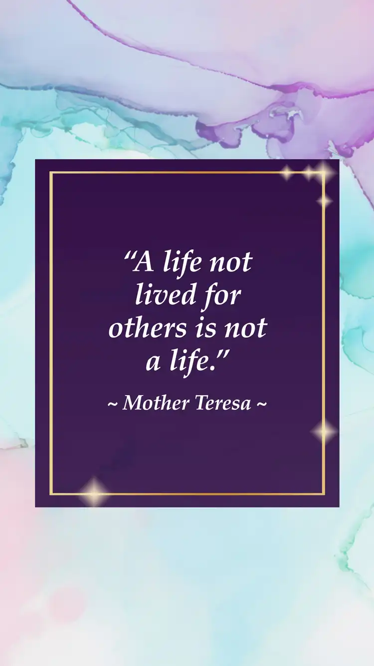 Daily Inspiration  Mother Teresa