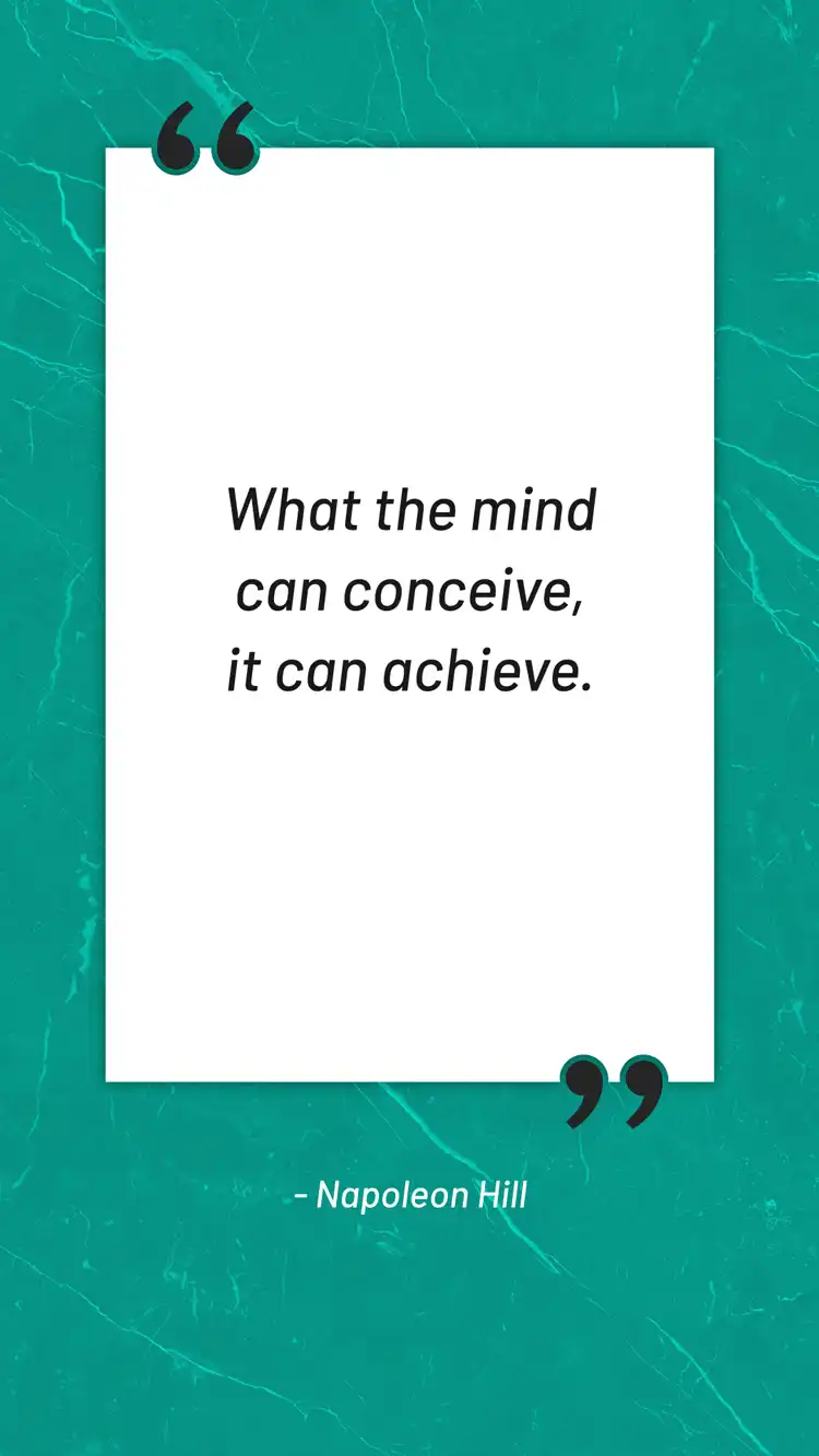 Daily Inspiration  Napoleon Hill