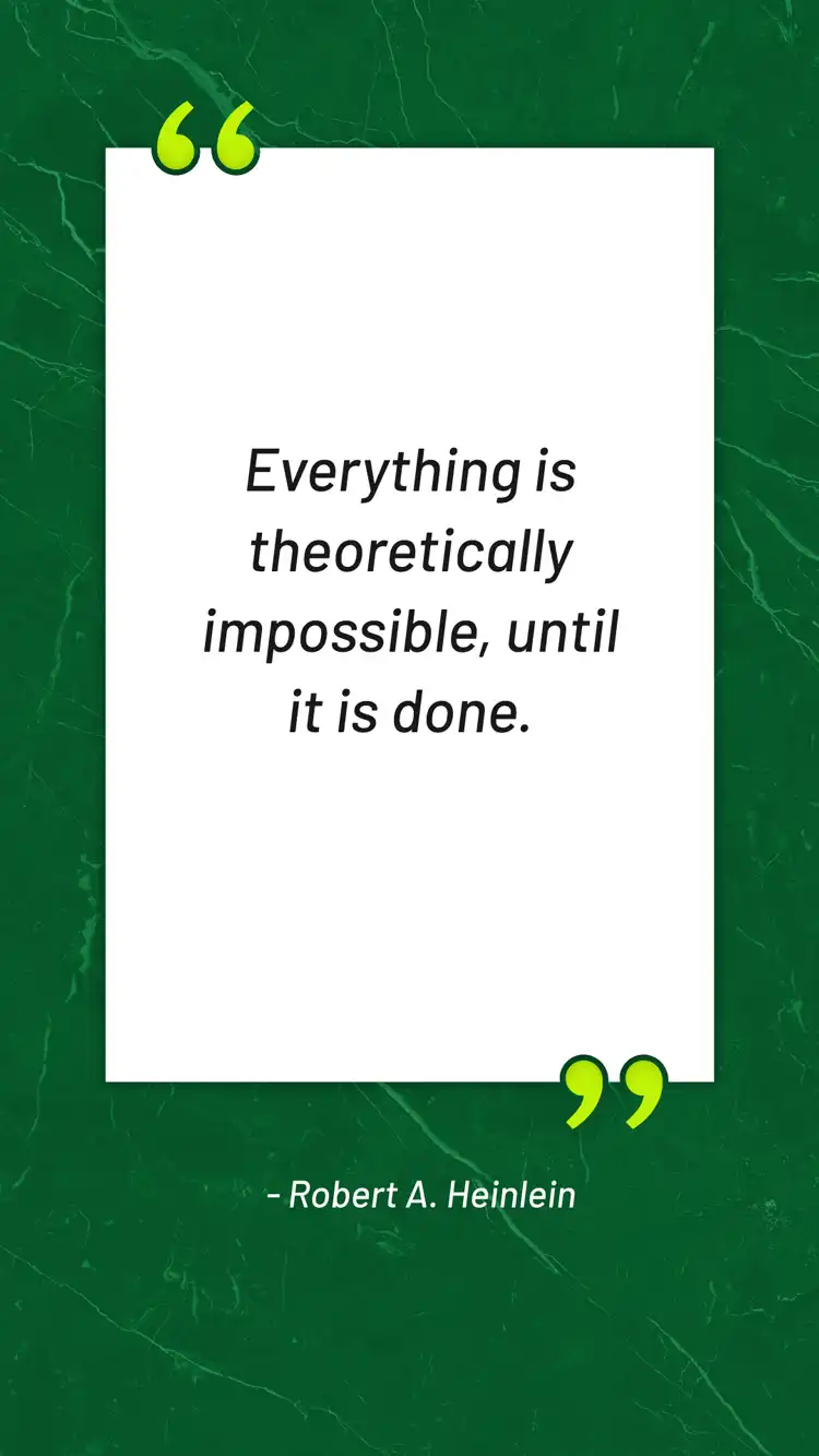 Daily Inspiration  Robert Heinlein