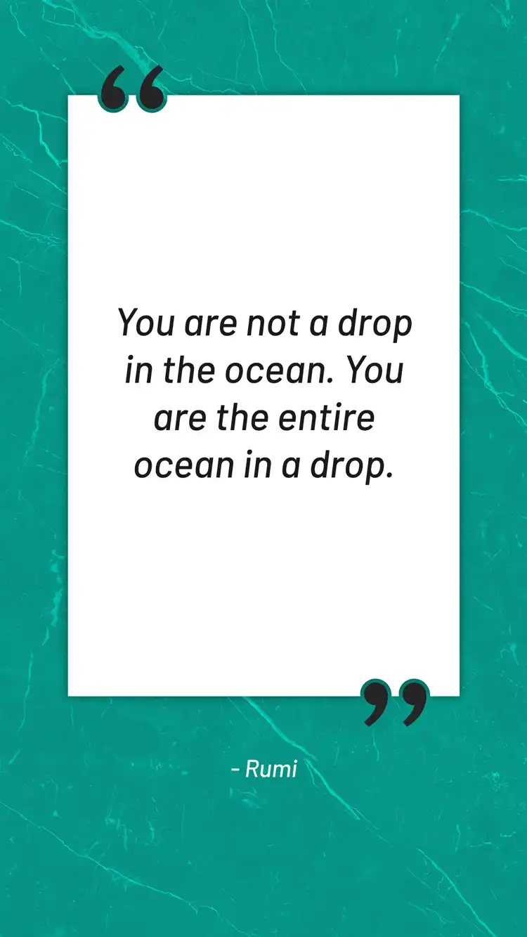 Daily Inspiration  Rumi