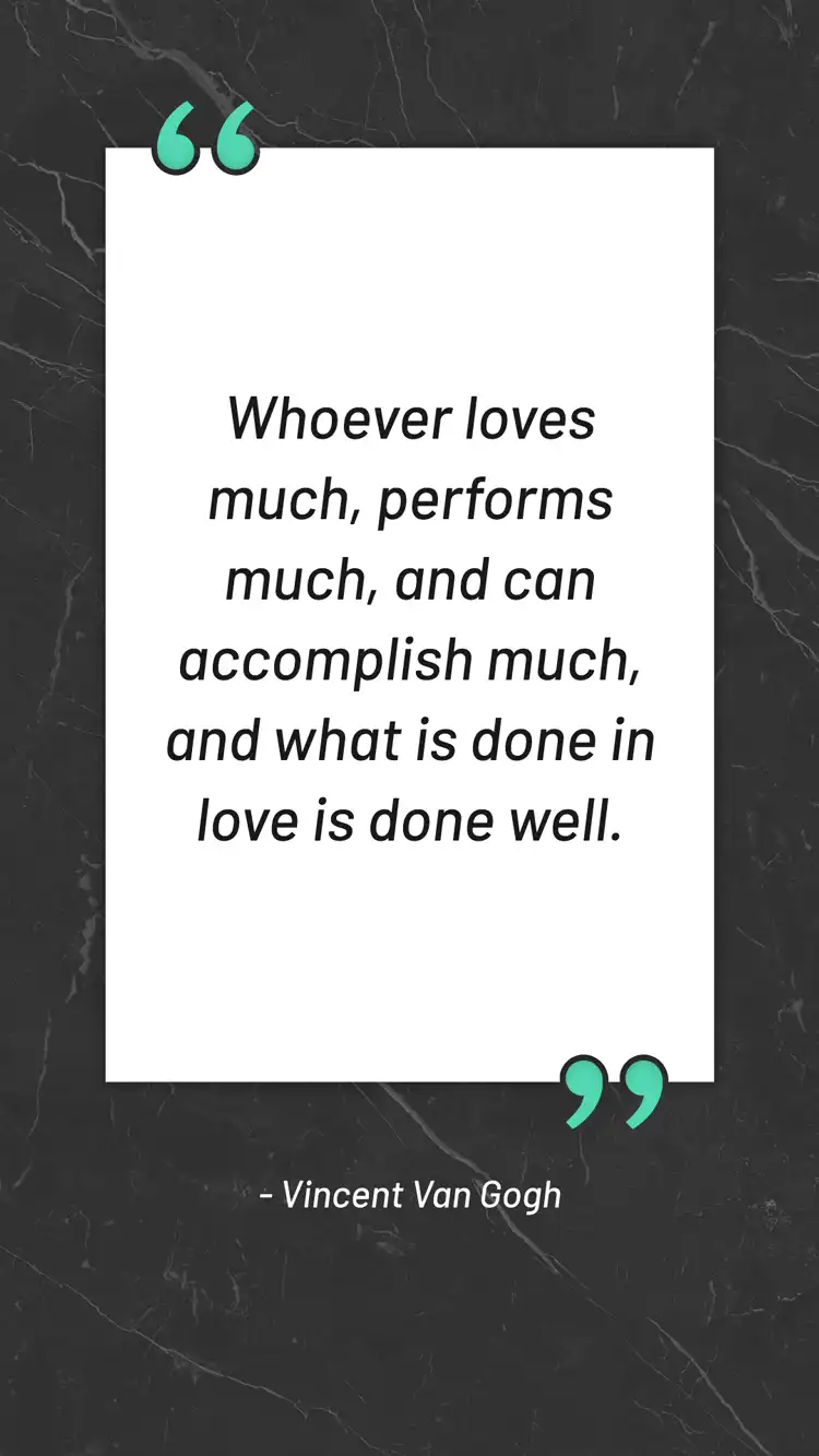 Daily Inspiration  Vincent Van Gogh