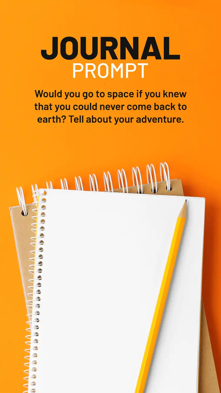 Journal Prompt  Space Adventure
