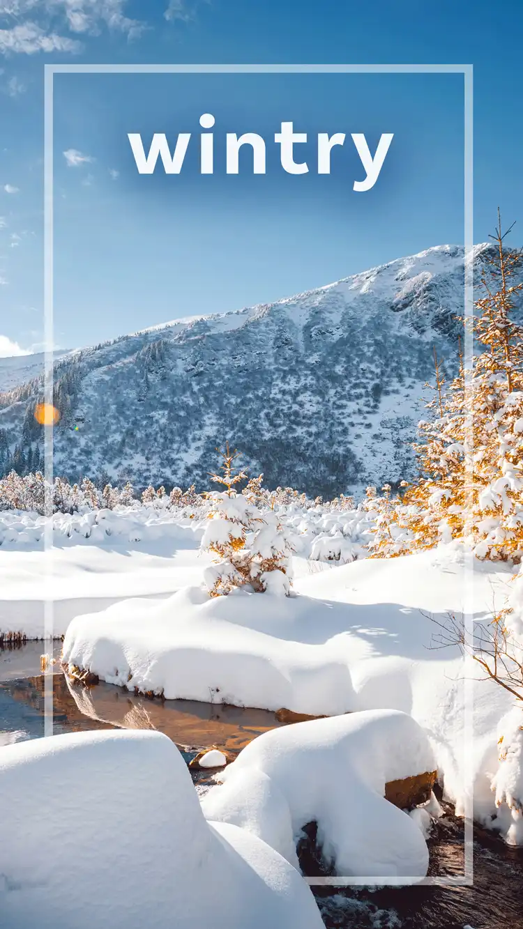 One Word Impact  Wintry