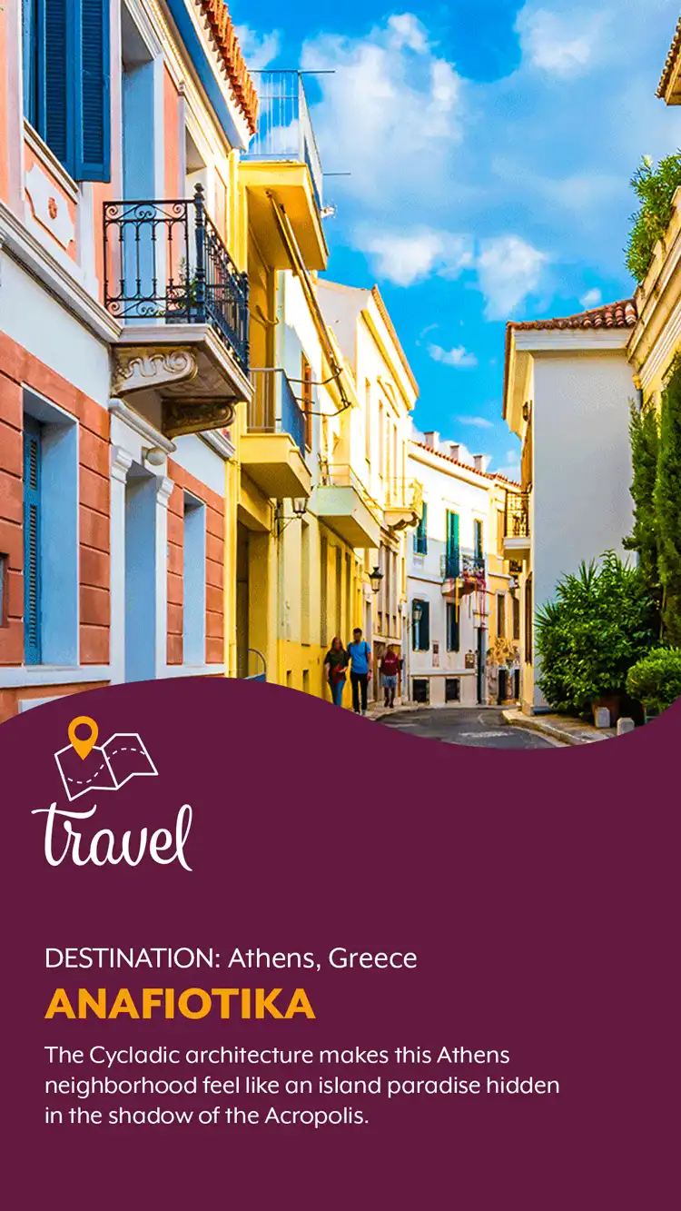 Travel  Anafiotika