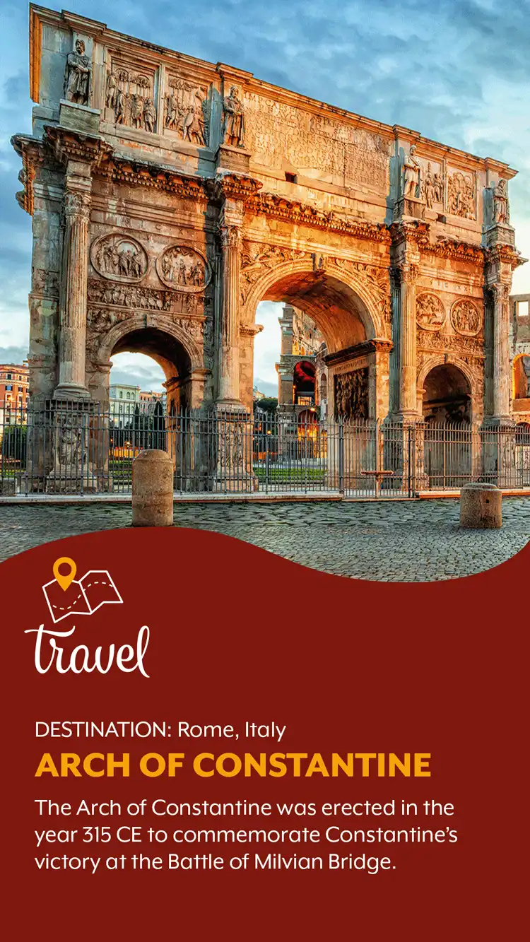 Travel  Arch Constantine