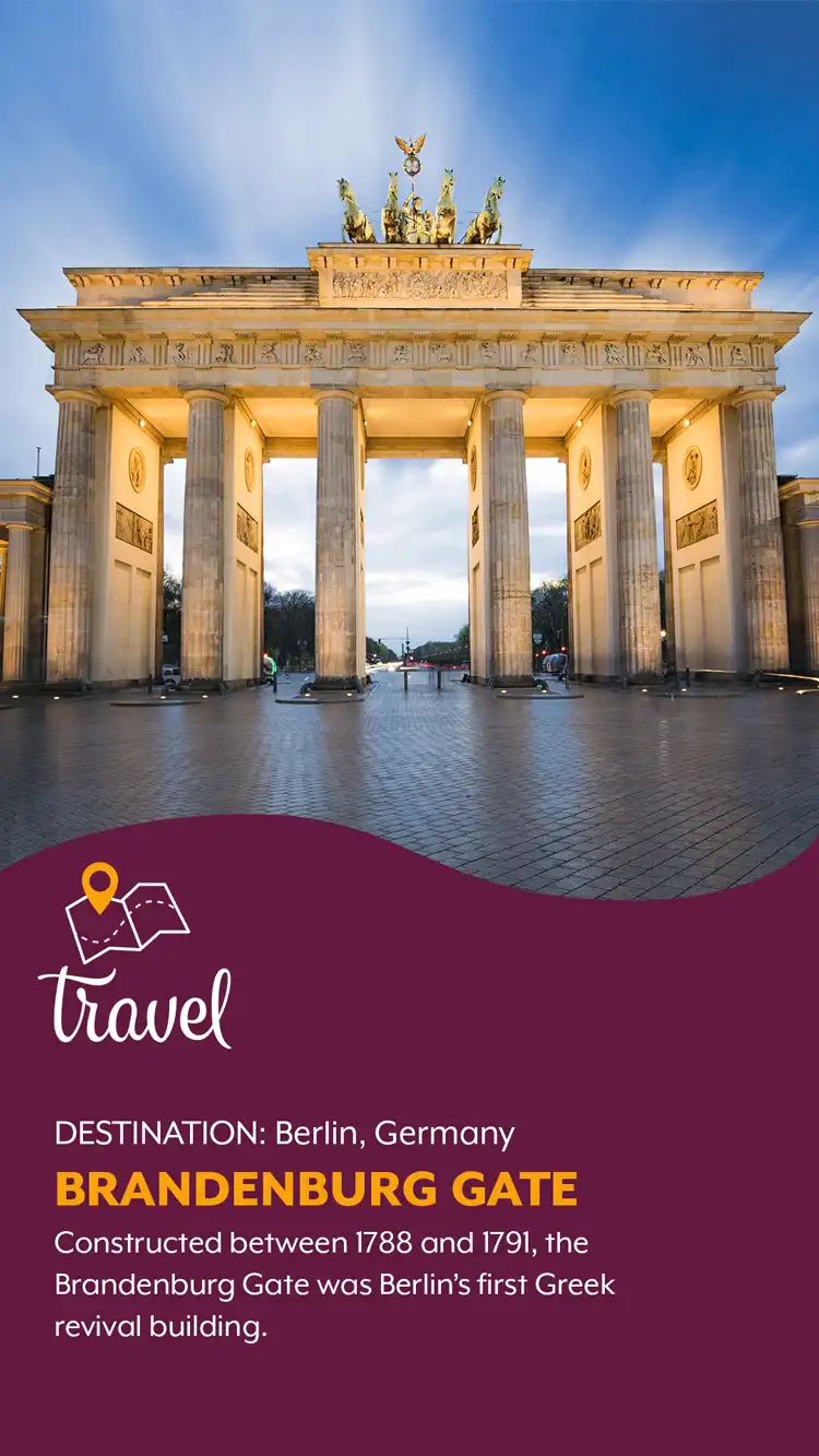 Travel  Brandenburg Gate
