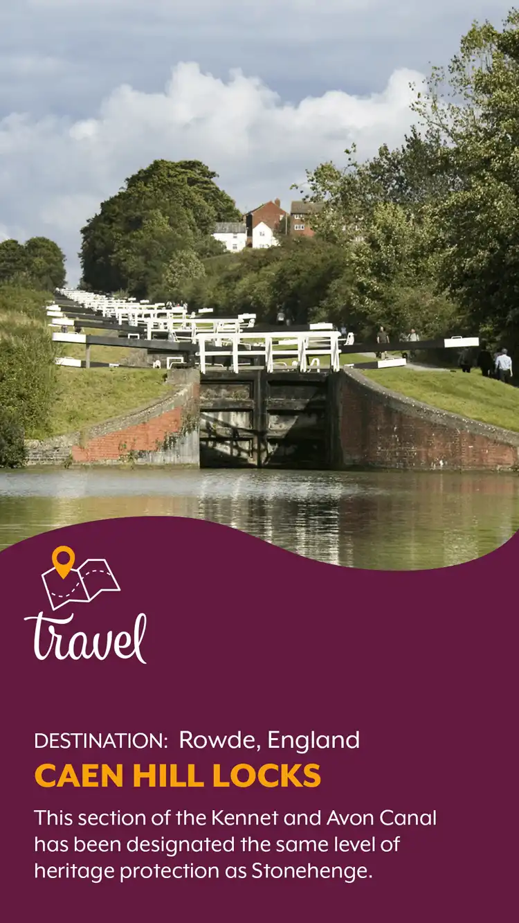 Travel  Caen Hill Locks