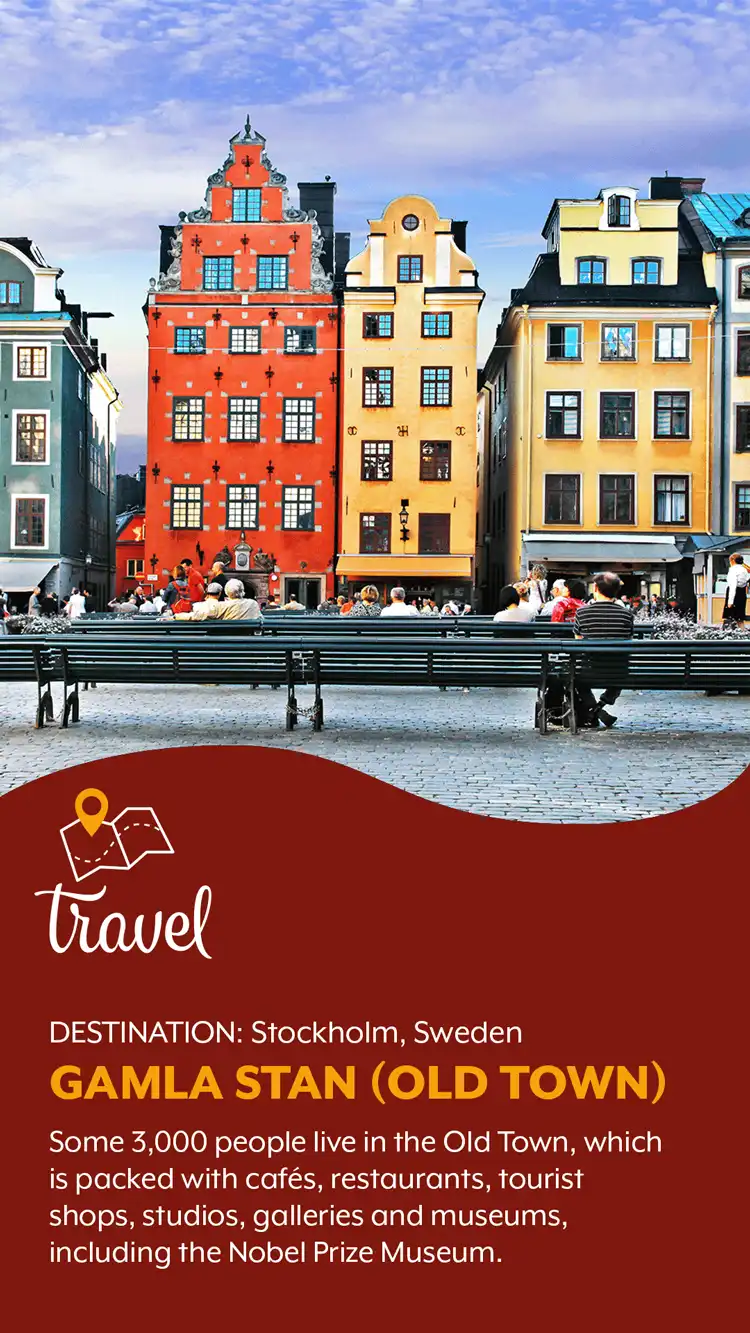 Travel  Gamla Stan Old Town