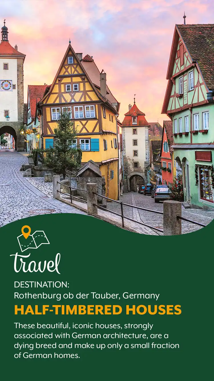 Travel  Half Timbered Houses