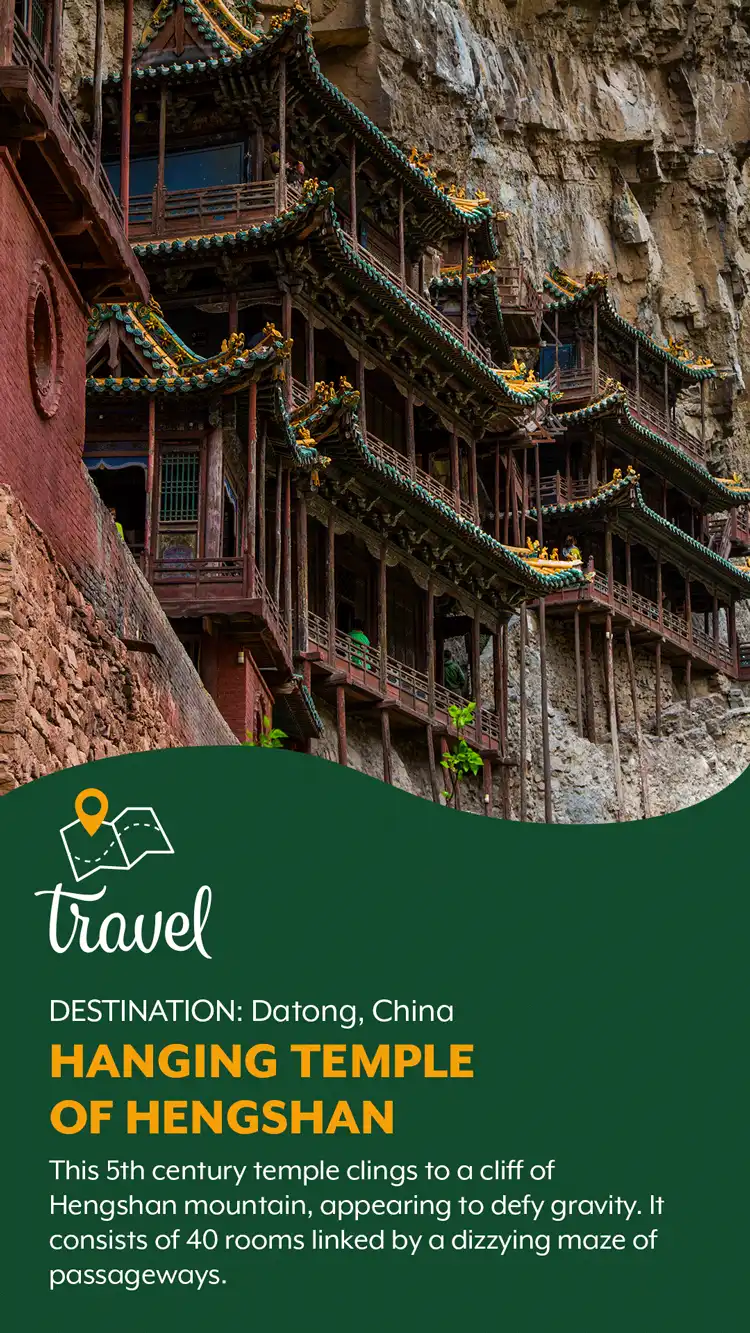 Travel  Hengshan Temple