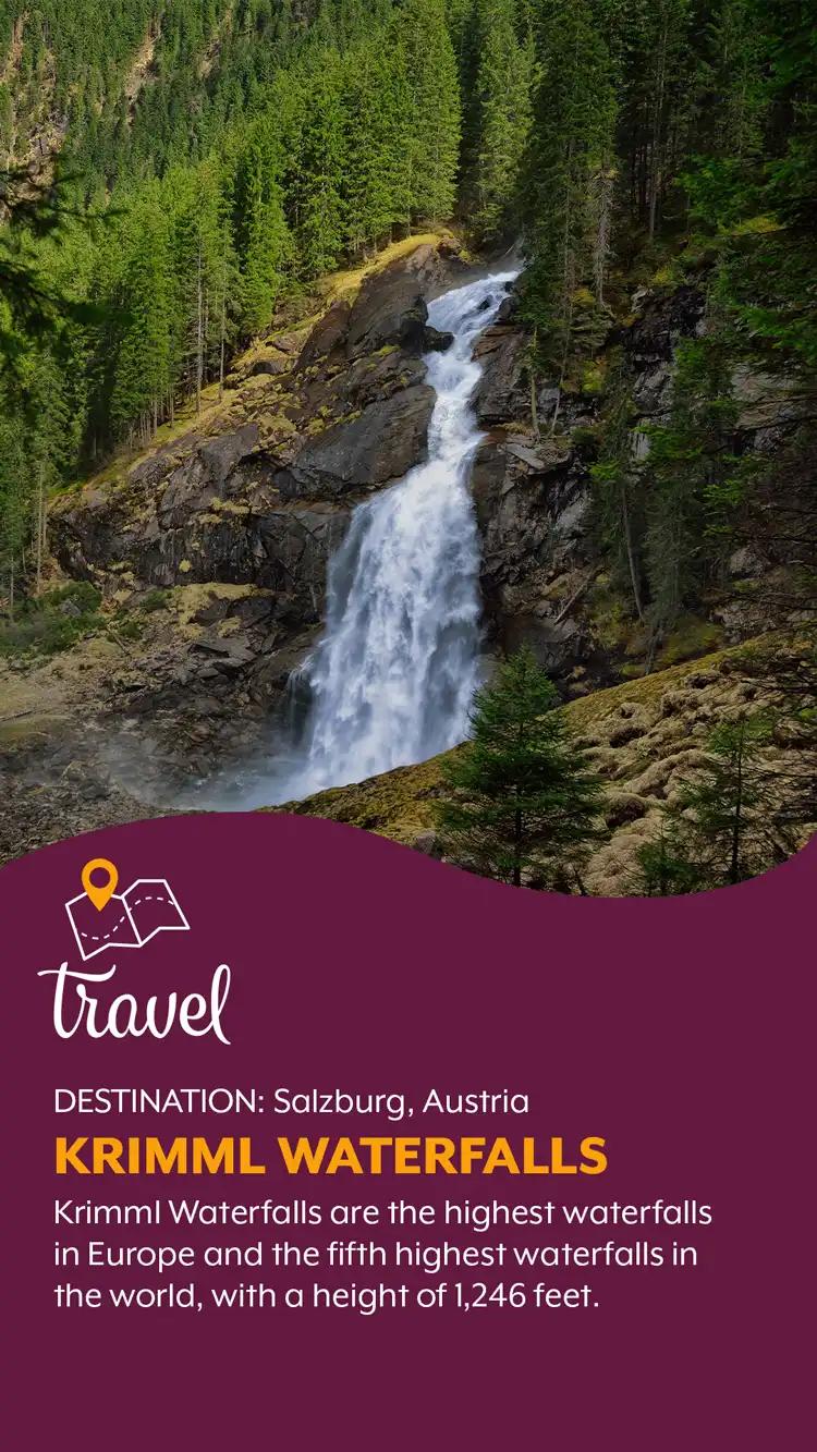 Travel  Krimml Waterfalls