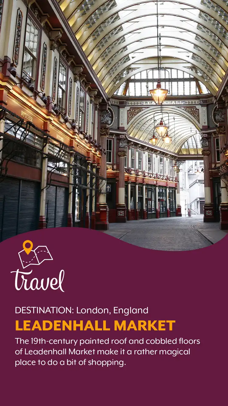 Travel  Leadenhall Market