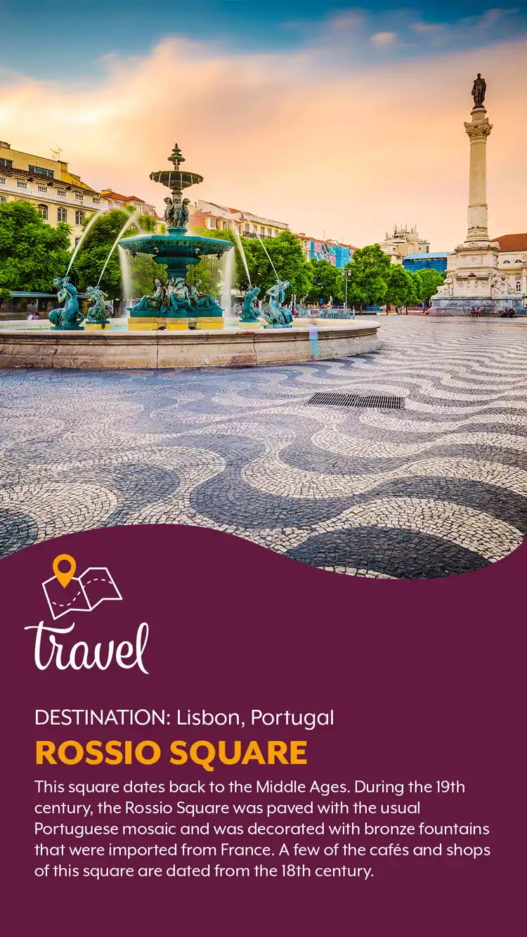 Travel  Rossio Square
