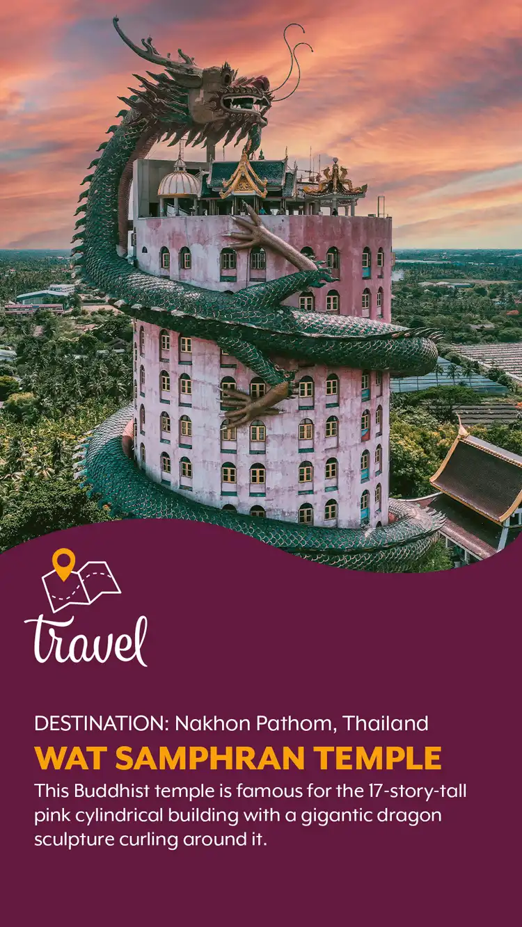 Travel  Samphran Temple