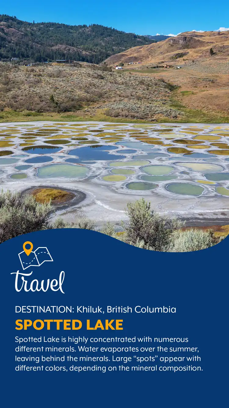 Travel  Spotted Lake