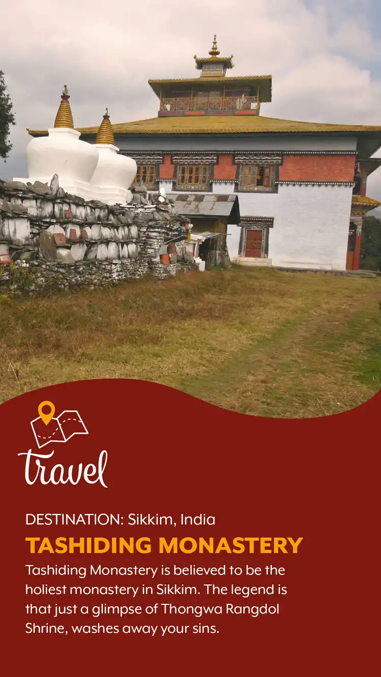 Travel  Tashiding Monastery