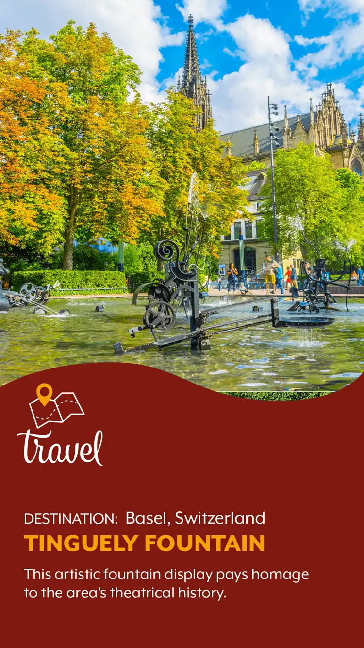 Travel  Tinguely Fountain