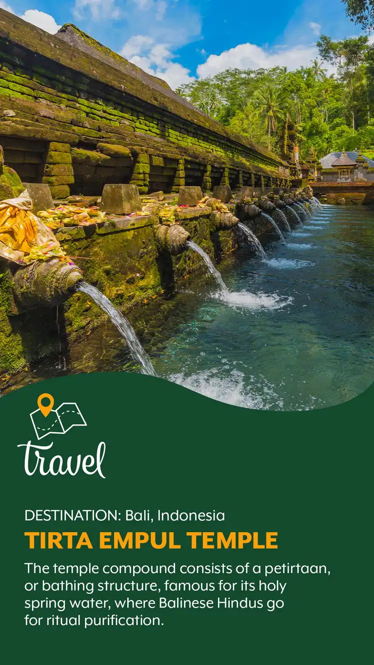 Travel  Tirta Empul Temple
