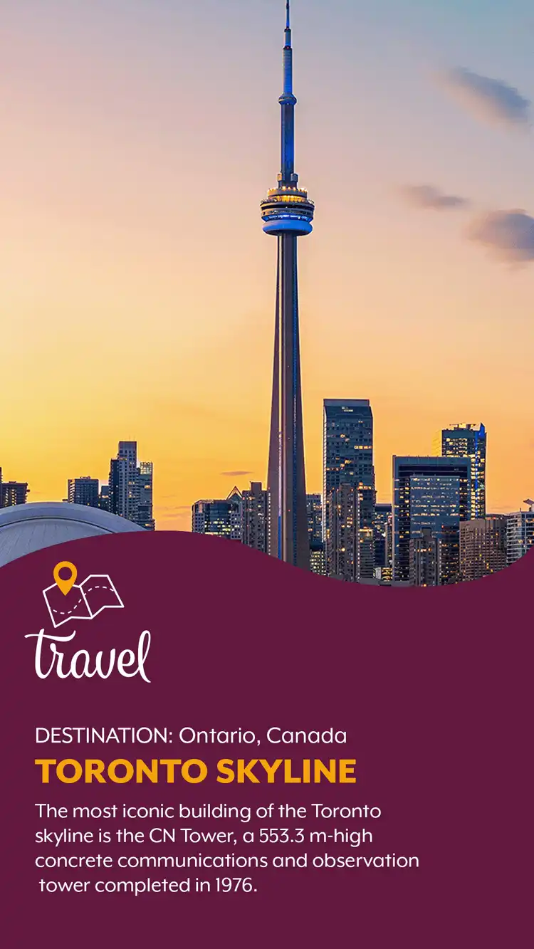 Travel  Toronto Skyline