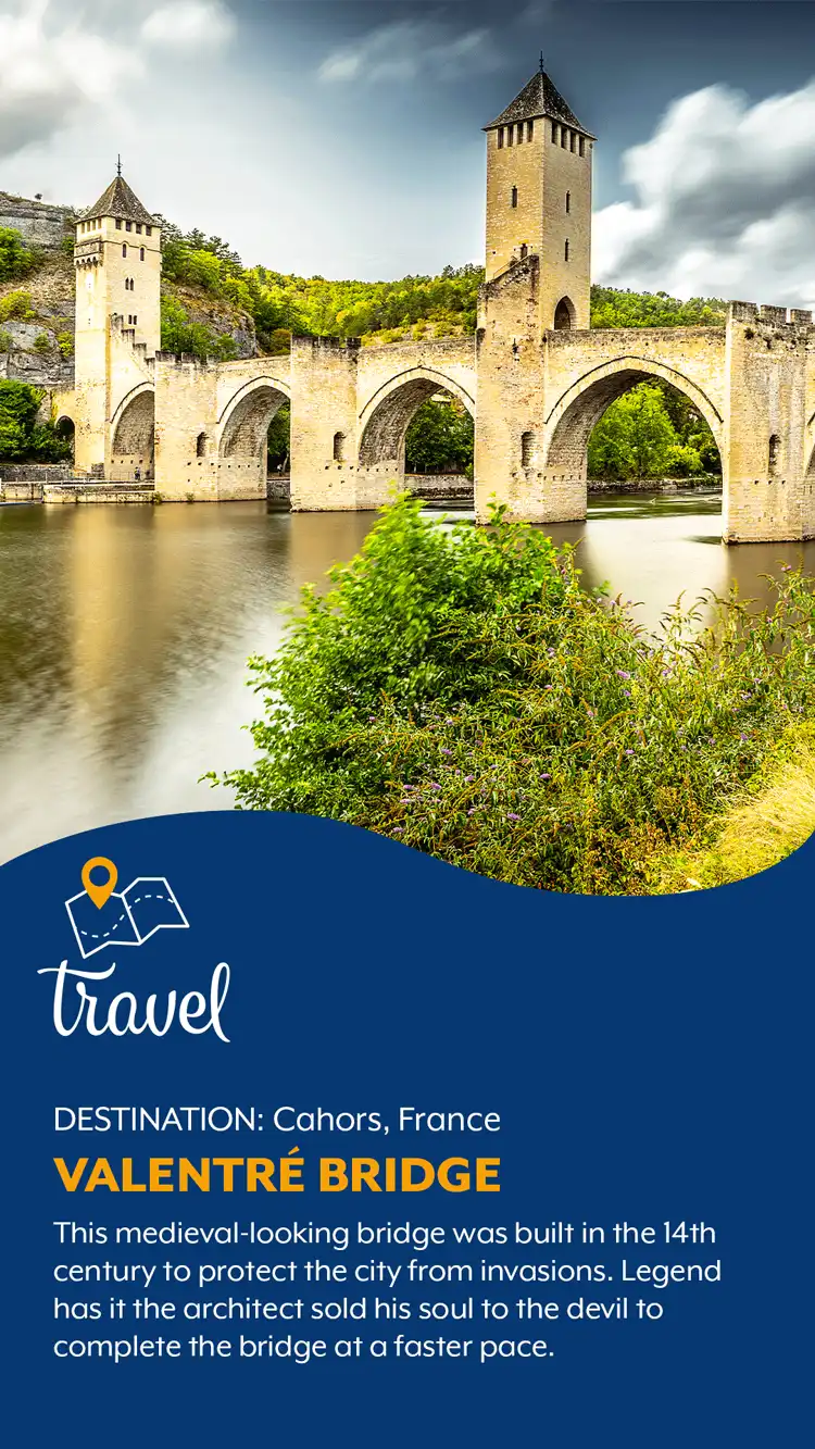 Travel  Valentre Bridge