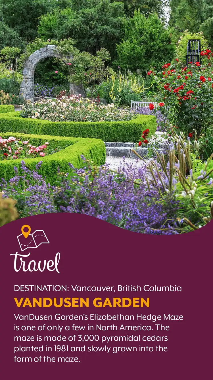 Travel  Vandusen Garden