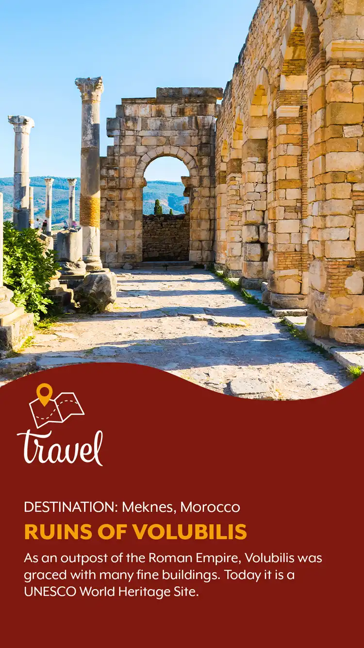 Travel  Volubilis Ruins